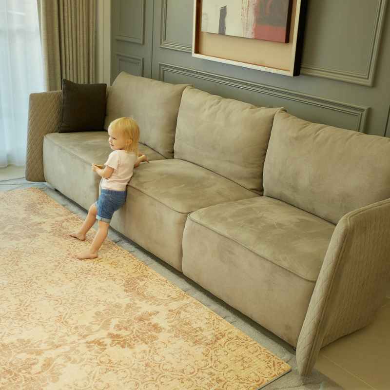 2020 Earth Color Trend For Custom Print EVA Baby Cushion Crawling Mat