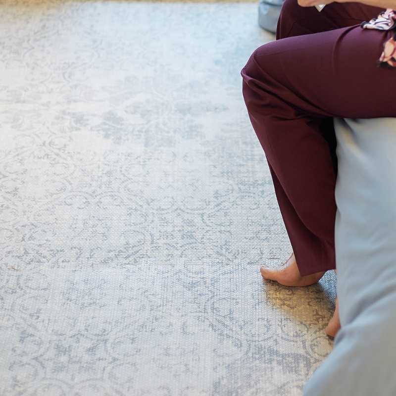 Classic Gray Rug Custom Design EVA Floor Mat Manufacturer For Mordern Interior Décor