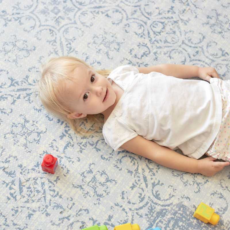 Classic Persian Rug-Like Low Formamide EVA Foam Children Play Mat Manufacturer