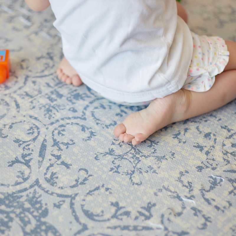 Classic Persian Rug-Like Low Formamide EVA Foam Children Play Mat Manufacturer