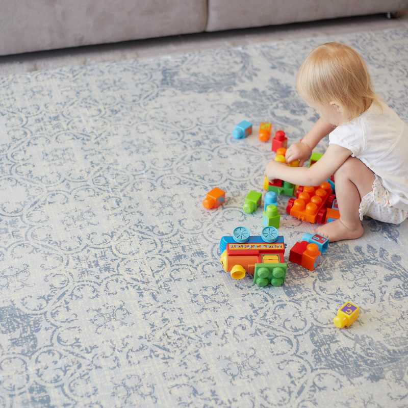 Classic Persian Rug-Like Low Formamide EVA Foam Children Play Mat Manufacturer