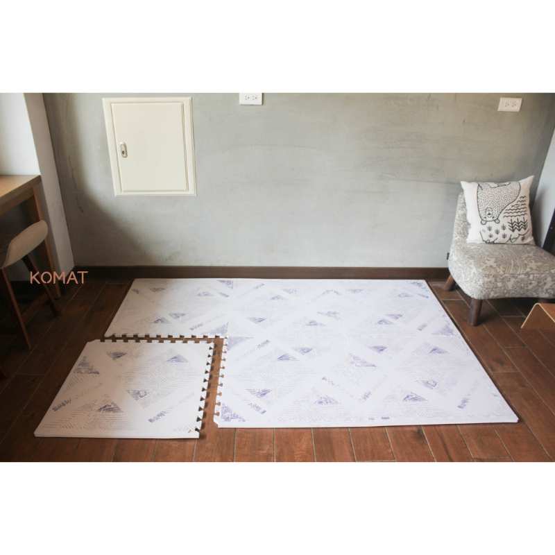 Soft Foam Modern Geometric Pattern Design Play Mats for Babies