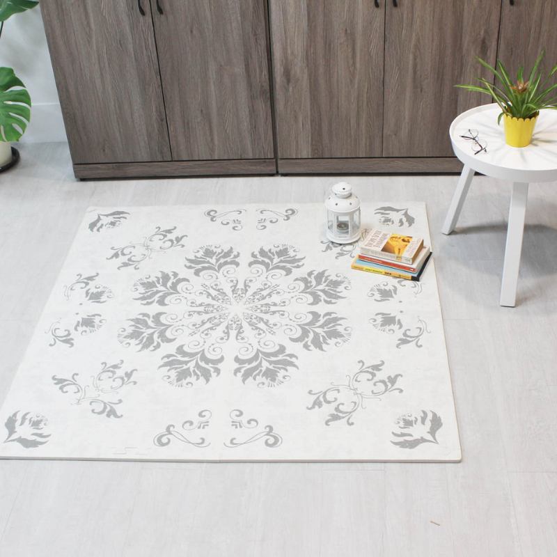 Classic Persian Flower EVA Plastic Interlocking Flooring Foam Mats