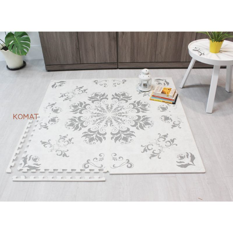 Classic Persian Flower EVA Plastic Interlocking Flooring Foam Mats