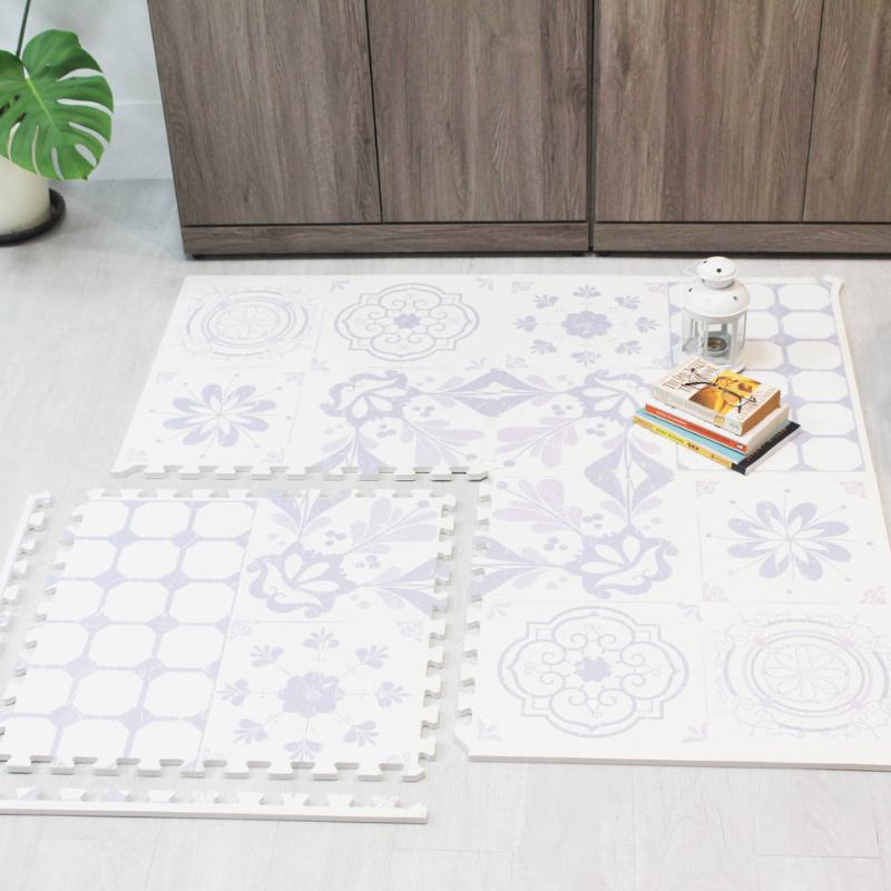 Traditional Moroccan Design Non-Toxic Printed EVA Baby Floor Play Mat