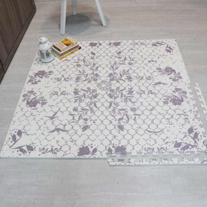 Spring Design EVA Plastic Flooring Tiles Play Mat For Home Décor