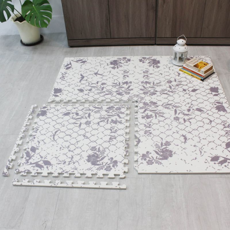 Spring Design EVA Plastic Flooring Tiles Play Mat For Home Décor