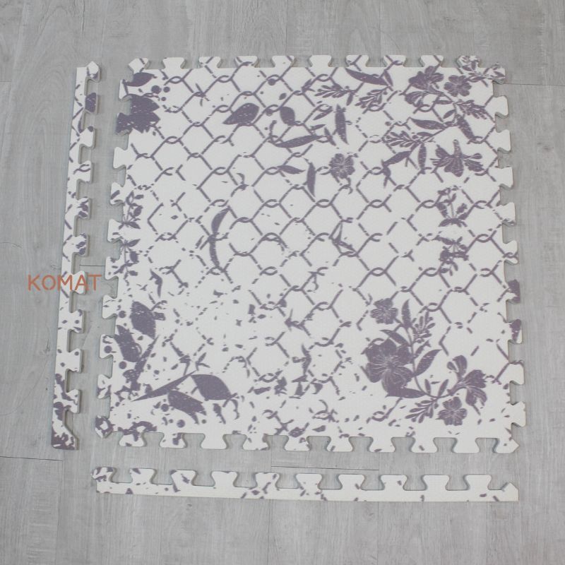 Spring Design EVA Plastic Flooring Tiles Play Mat For Home Décor