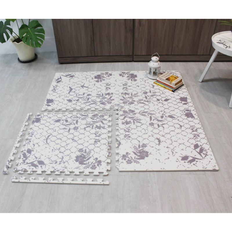 Spring Design EVA Plastic Flooring Tiles Play Mat For Home Décor