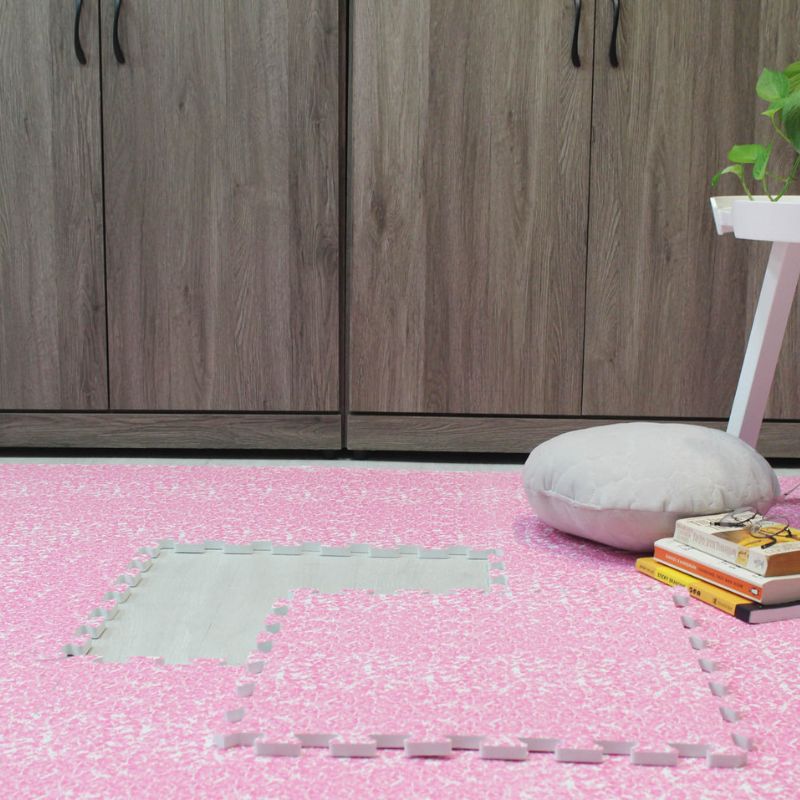 Retro Pink Memphis Pattern Custom Print EVA Soft Foam Protection Mat