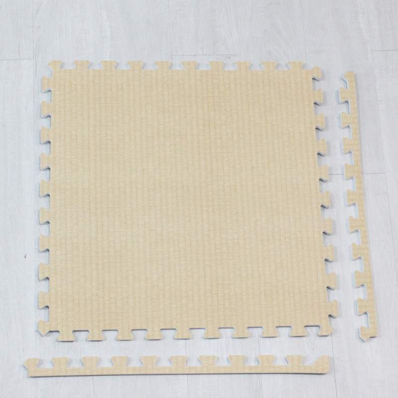 Simplified Retro Japanese Seamless EVA Tatami Puzzle Mat