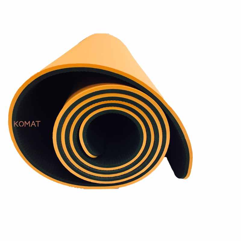 Pastel Orange Patented Eco Friendly TPE Yoga Mat