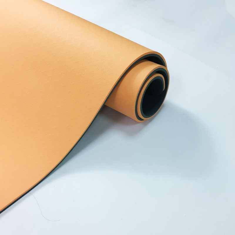 Pastel Orange Patented Eco Friendly TPE Yoga Mat