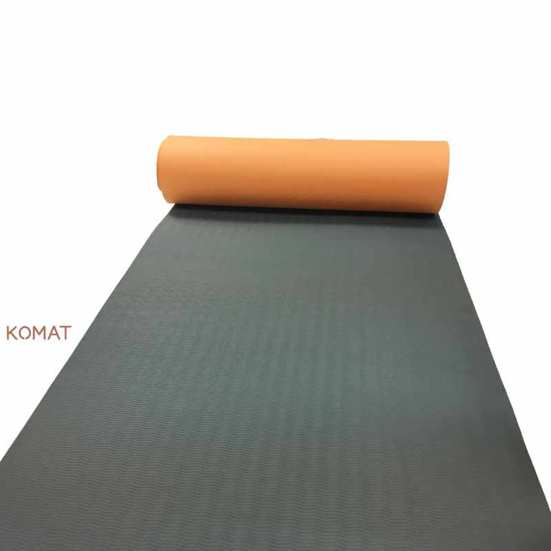 Pastel Orange Patented Eco Friendly TPE Yoga Mat