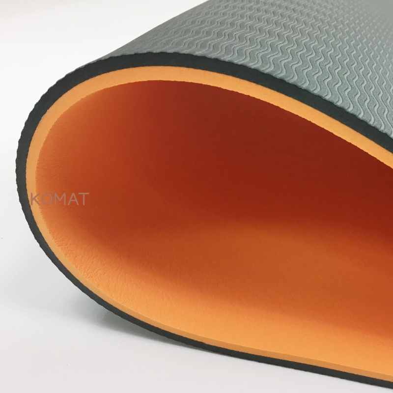 Pastel Orange Patented Eco Friendly TPE Yoga Mat