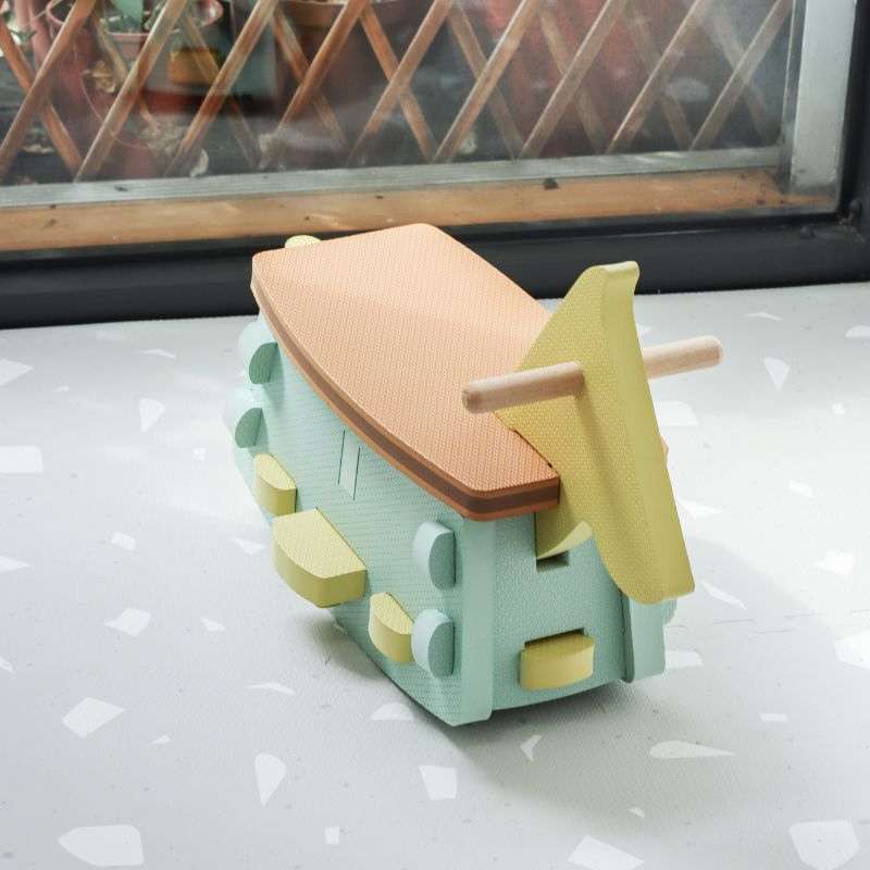 Buy OEM Horse Animal Tumbling EVA Block Foam Toys For Kids